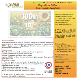 BMO: bore molybdène - 10 Litres