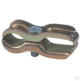 Etrier support de rampe de pulverisation - tuyau de 1/2" - support 30 mm