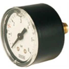 manomètre  linéaire 40 mm - 1/8"- fixation axial - 0-6 bar