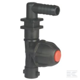 Porte Buse Pulvé Arag monojet pour tuyau souple - Coude -D10