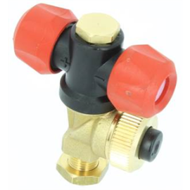 Porte Buse Pulvé Arag 2 sorties Laiton, M 1/4" plastique (viti & arbo)