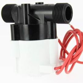 Electrovanne seule 12V - 10 bars - petit débit 3/8M